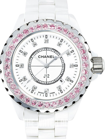 Chanel J12 White Dial on White Ceramic Bracelet Ref. H2010