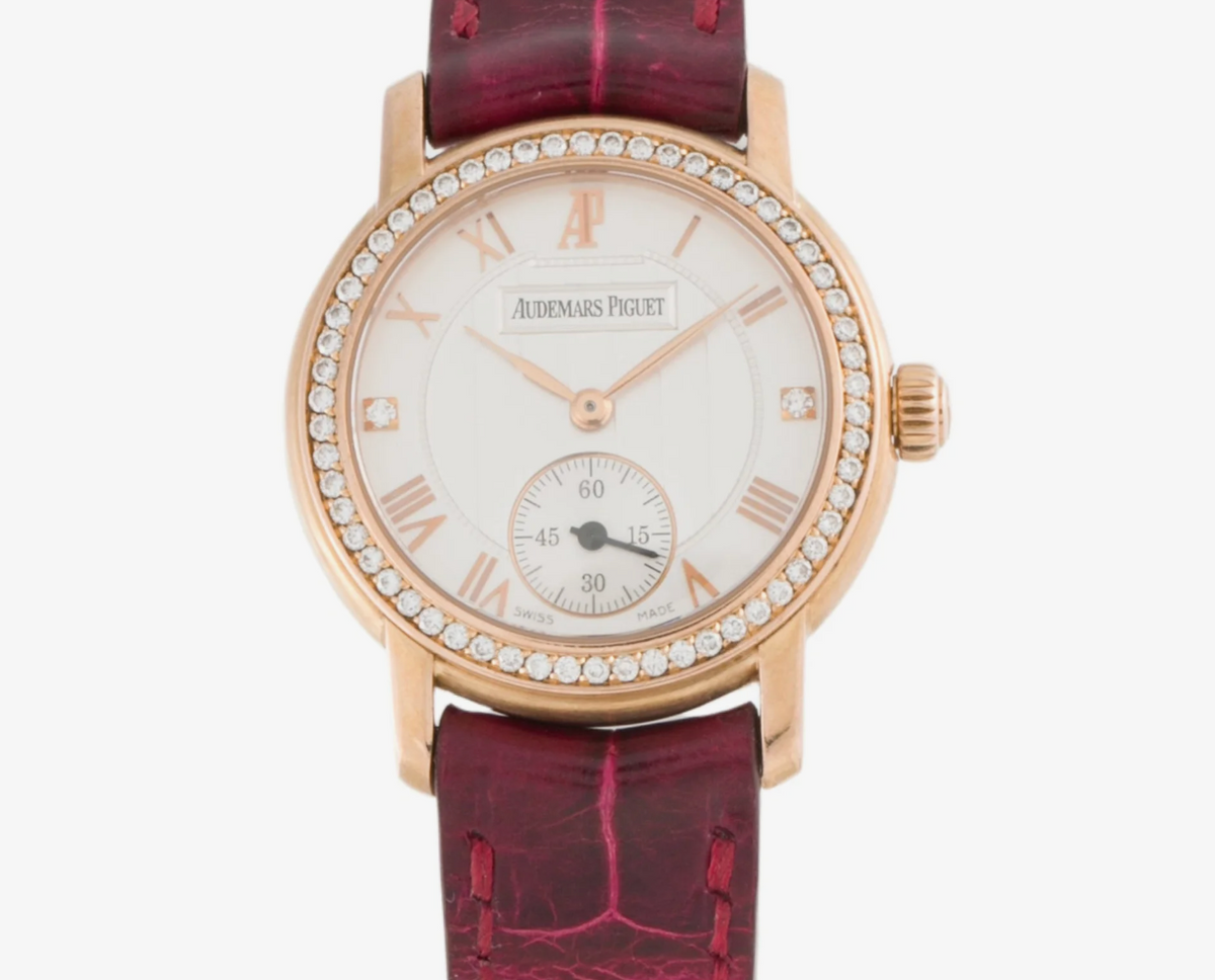 Audemars Piguet Jules Audemars Silver Dial on Am Leather Strap Ref. 151030R