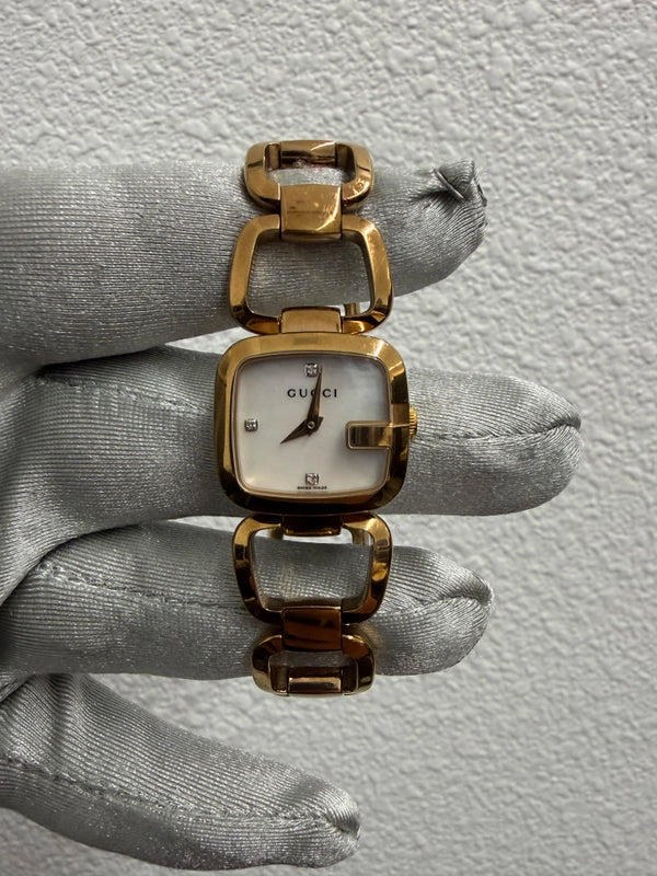 Gucci Mop Diamond Dial Ref 125.5