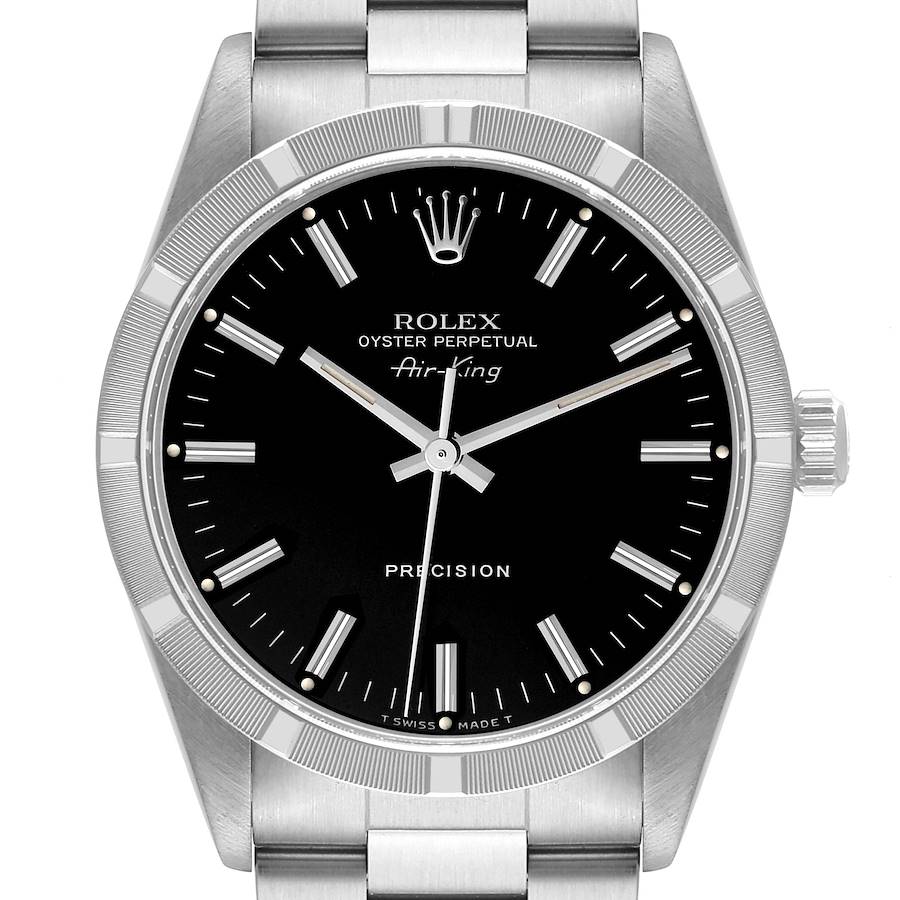 Rolex Air-King Black Dial on Oyster Bracelet Ref. 14010M 2006