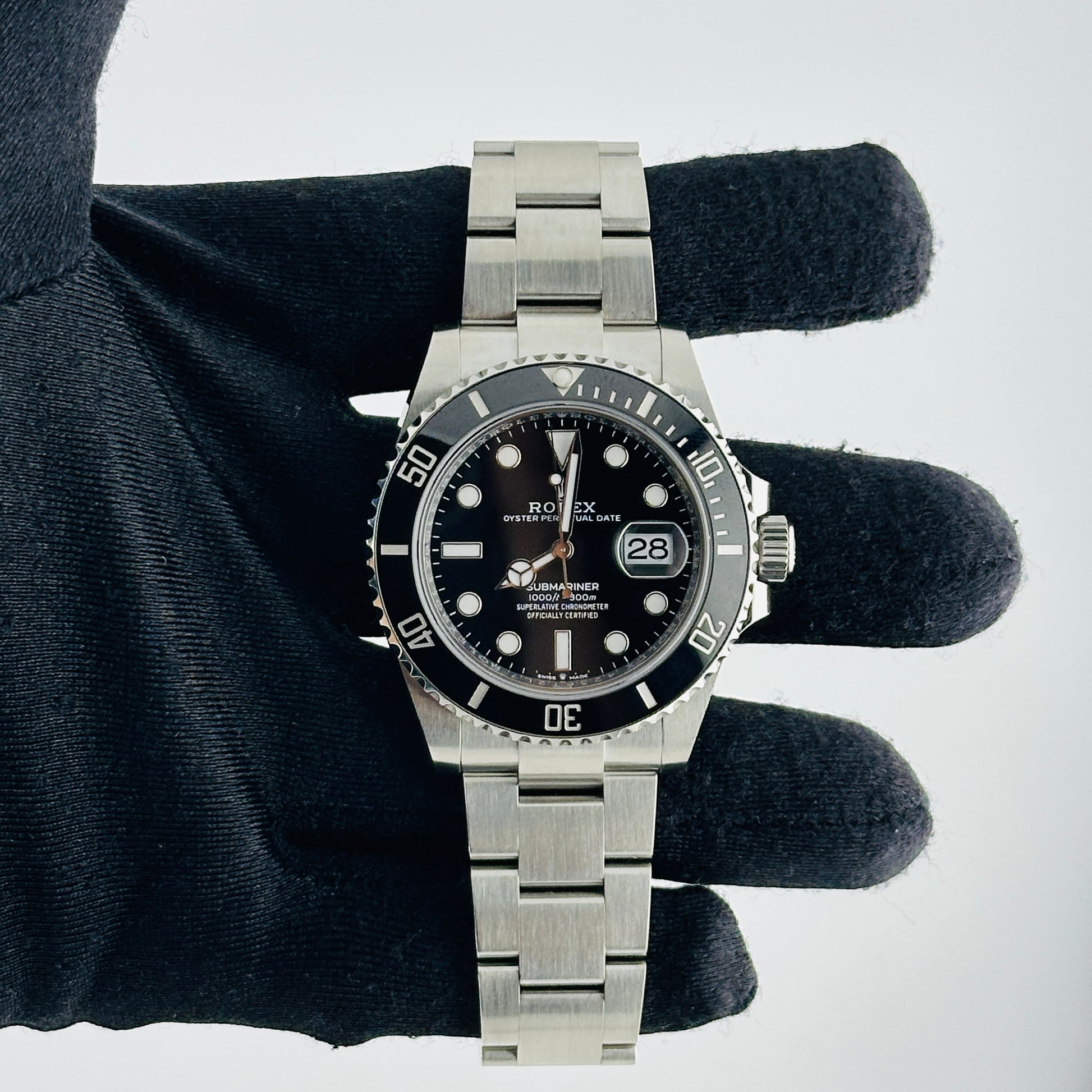 Rolex Submariner Black Dial on Oyster Bracelet Ref. 126610LN Card 2024 — view 2