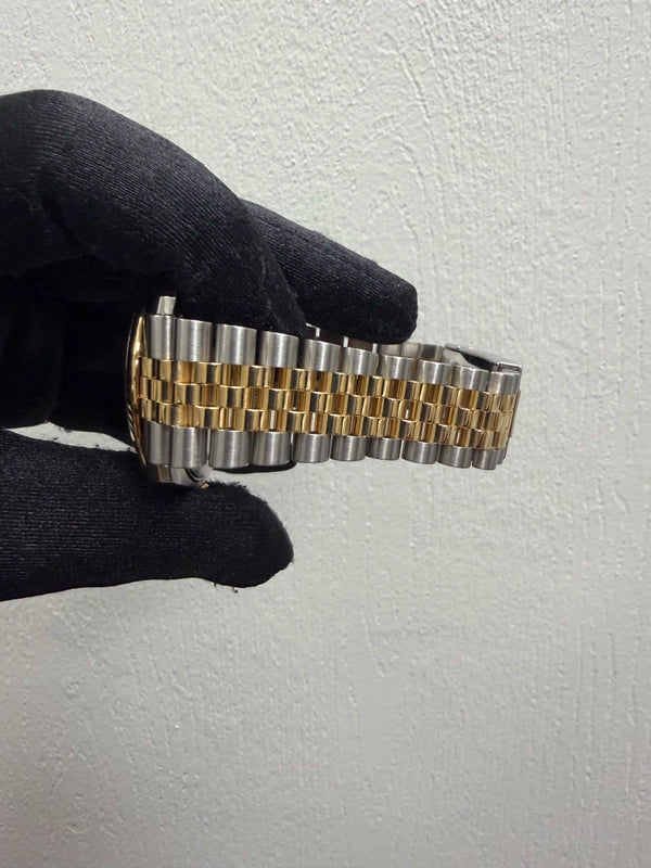 Rolex Datejust Champagne Diamond Dial on Jubilee Ref 126333 with New Style Card White 2019